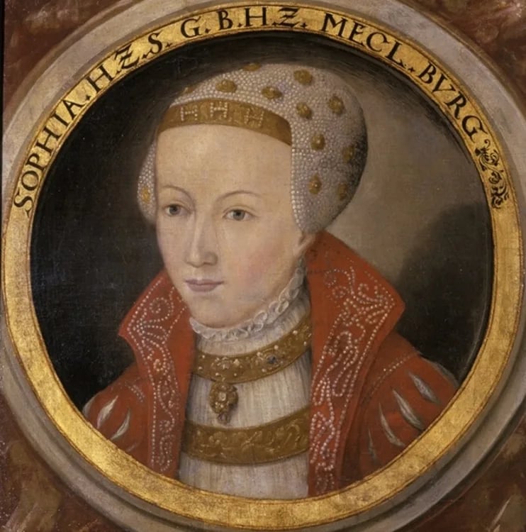 Porträt von Sophie von Mecklenburg (1481–1503) – Gedenkseite