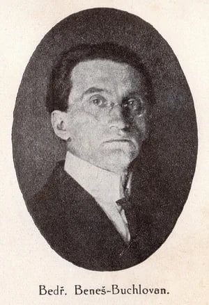 Portrait of Bedřich Beneš Buchlovan (1885–1953) – memorial page