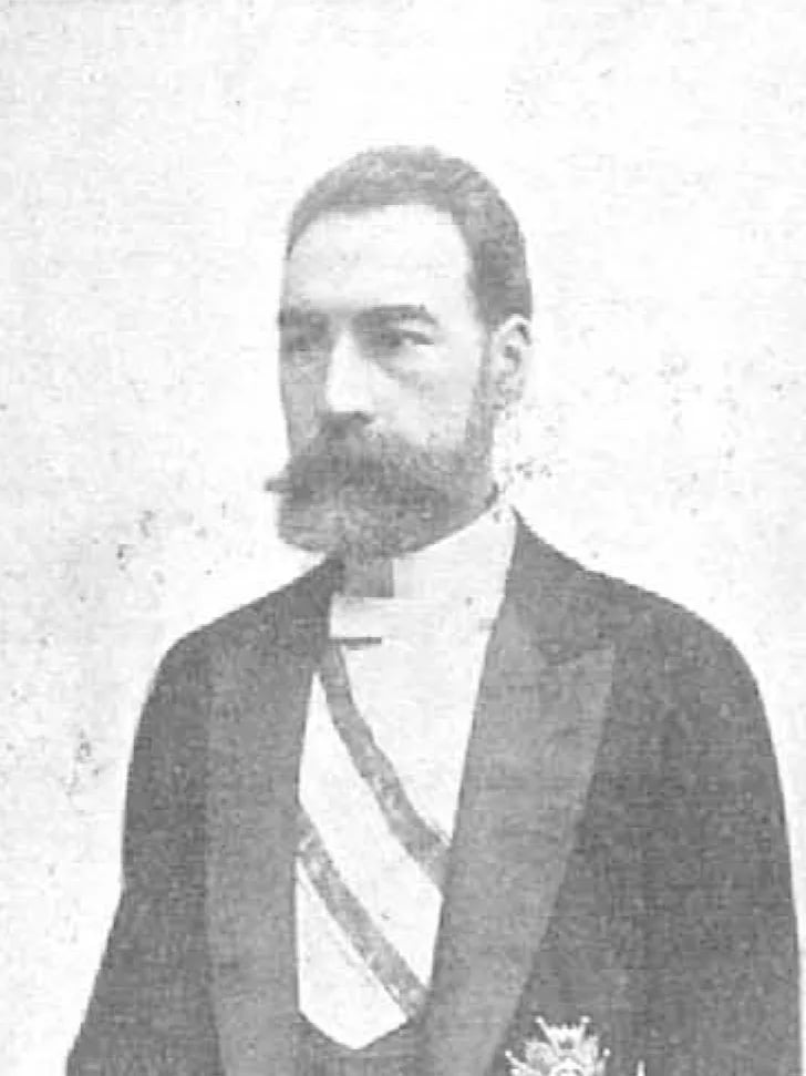 Porträt von José Pertierra y Albuerne (1851–1898) – Gedenkseite