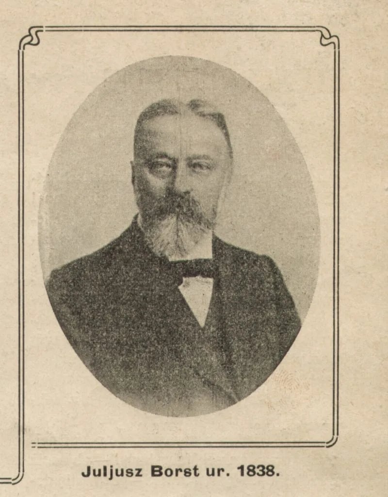 Portrait of Juliusz Borst (1838–1917) – memorial page