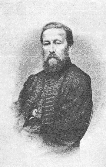 Porträt von Bedřich Moser (1821–1864) – Gedenkseite