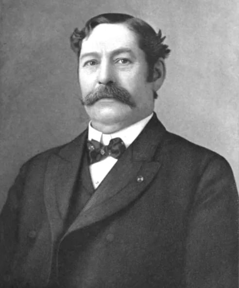 Porträt von Henry M. Nevius (1841–1911) – Gedenkseite