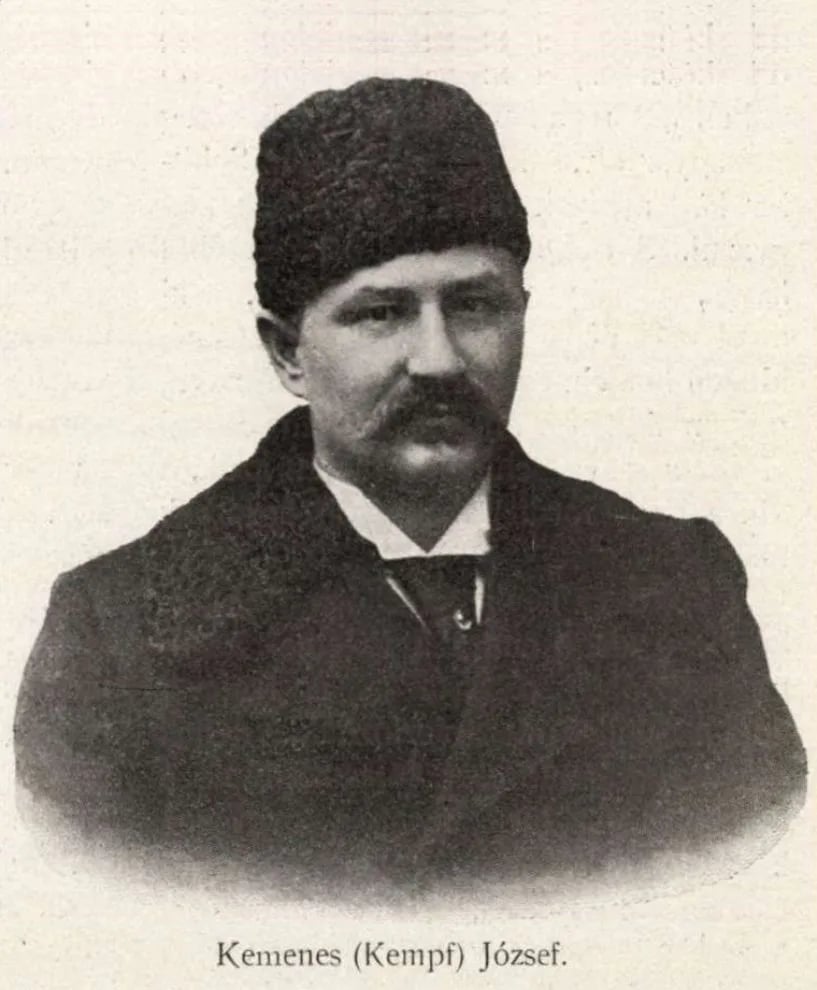 Portrait of József Kemenes Kempf (1854–1922) – memorial page
