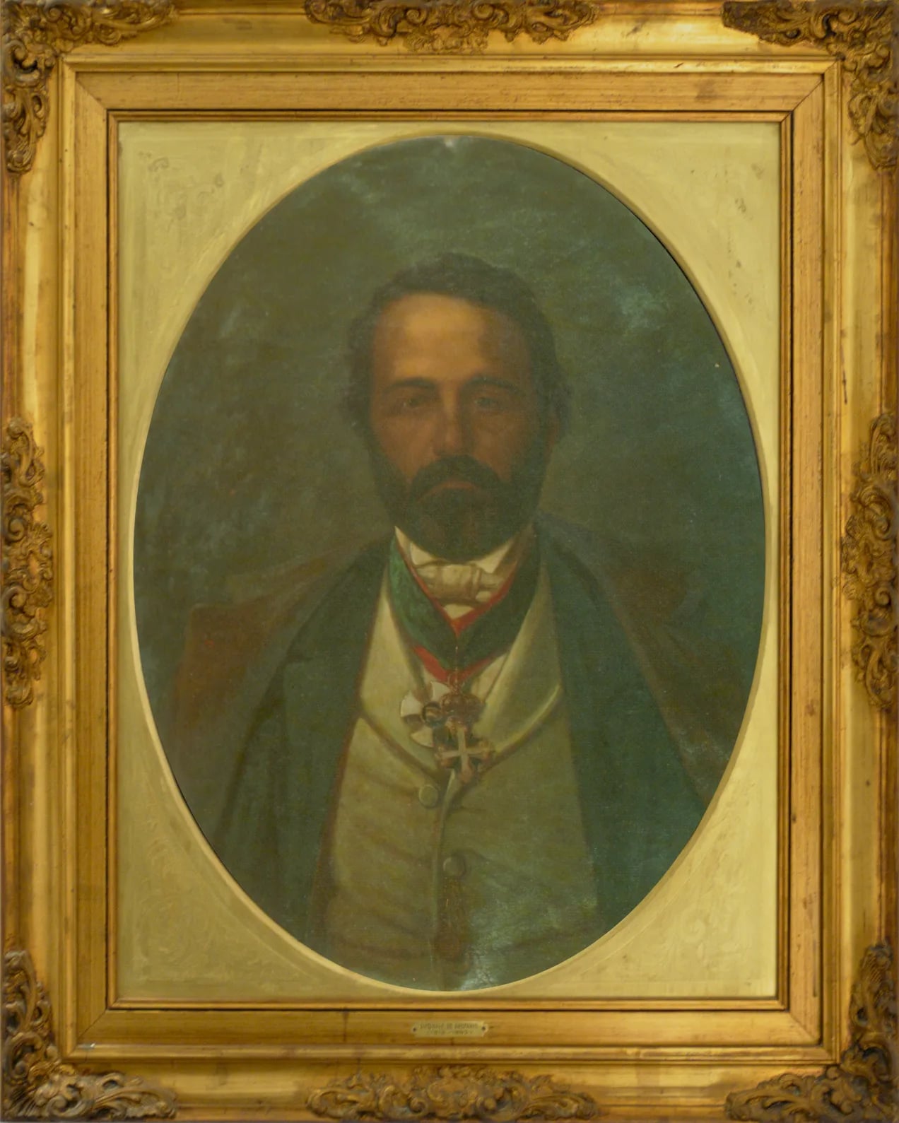 Porträt von Annibale De Gasparis (1819–1892) – Gedenkseite