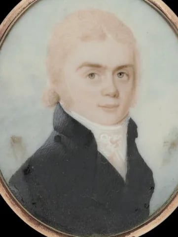 Porträt von Nathaniel West (1756–1851) – Gedenkseite