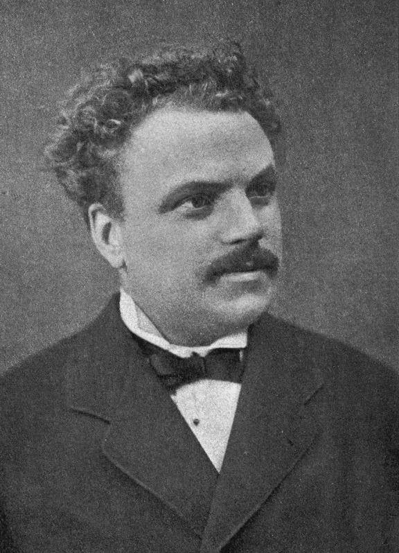 Porträt von Magnus Ernhold Andersson (1850–1894) – Gedenkseite