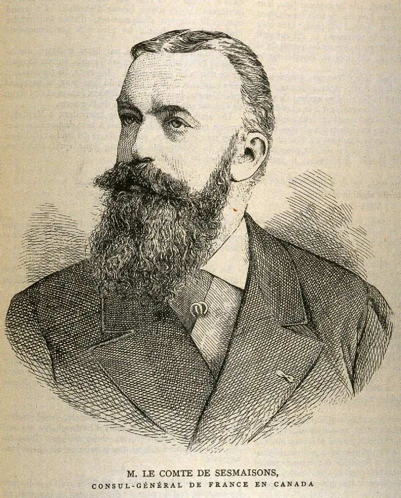 Porträt von Hervé de Sesmaisons (1844–1920) – Gedenkseite