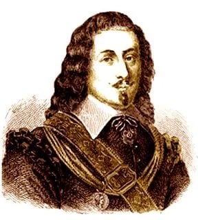 Porträt von Johann Michael Moscherosch (1601–1669) – Gedenkseite