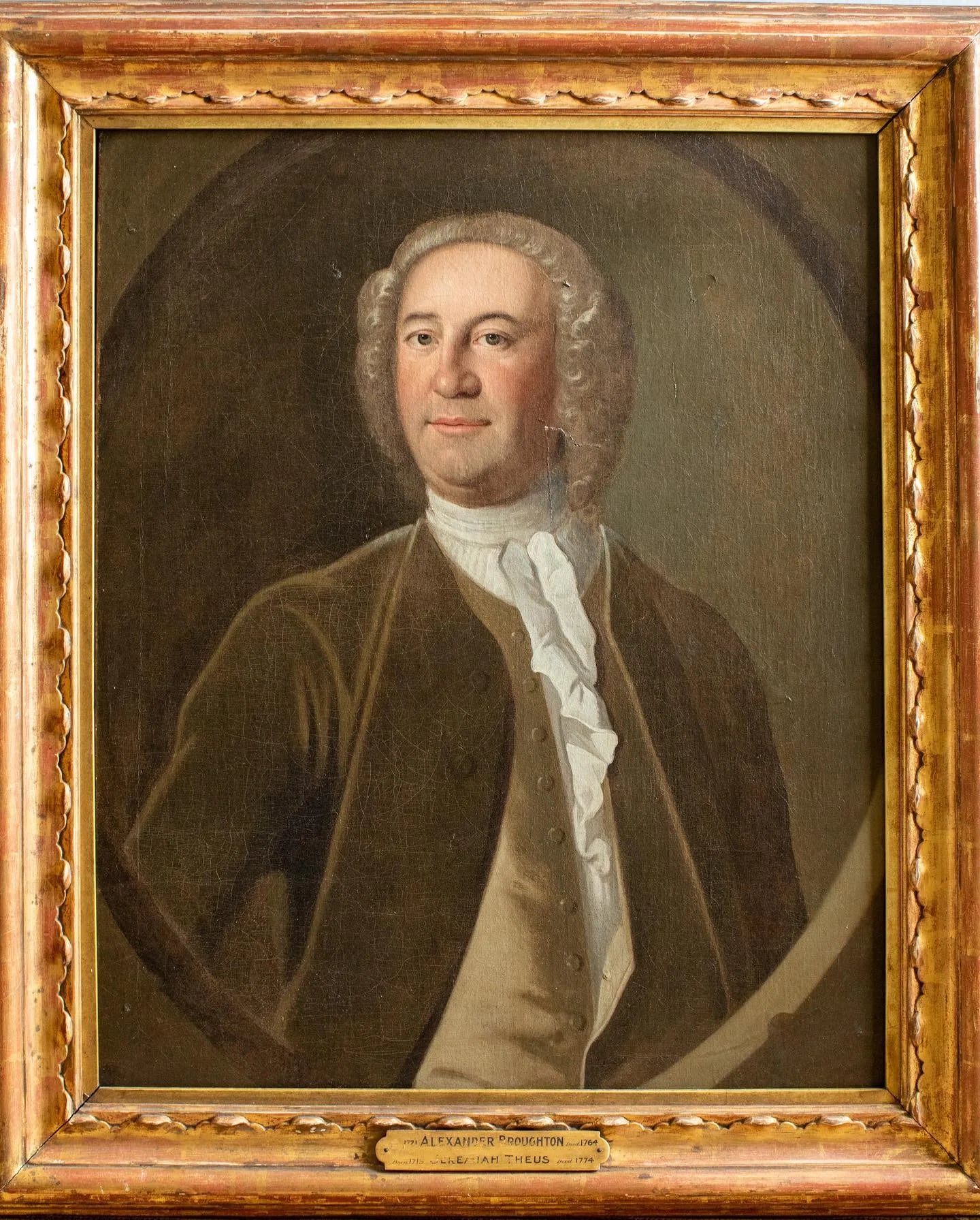 Portrait of Alexander Broughton (1722–1764) – memorial page