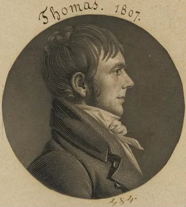 Porträt von David Thomas (1762–1831) – Gedenkseite