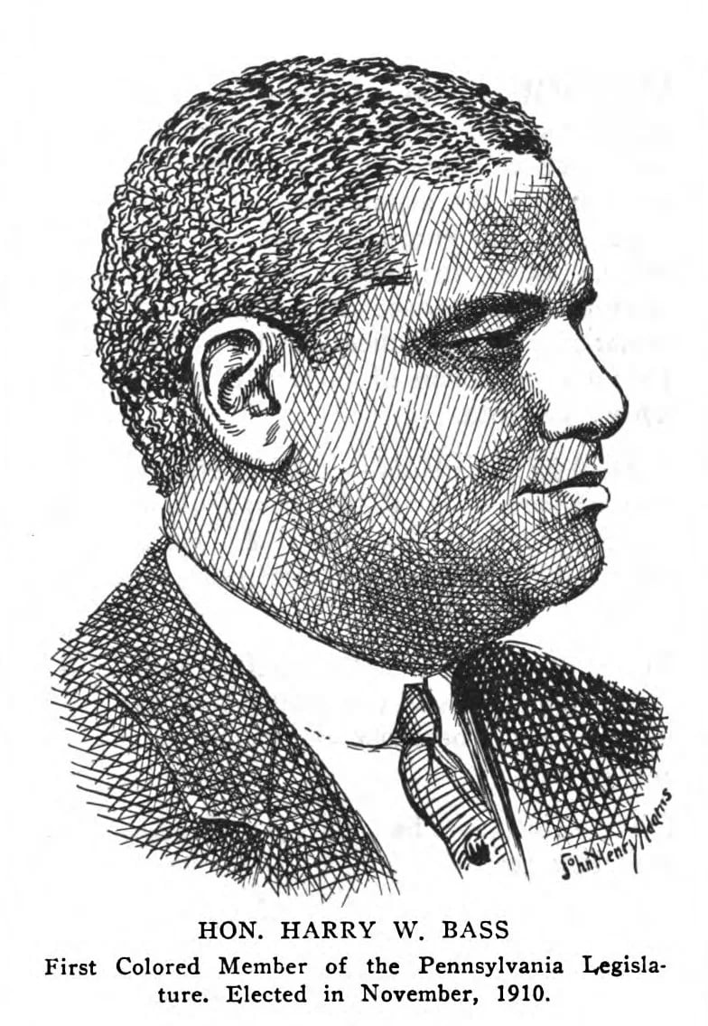 Porträt von Harry W. Bass (1866–1917) – Gedenkseite