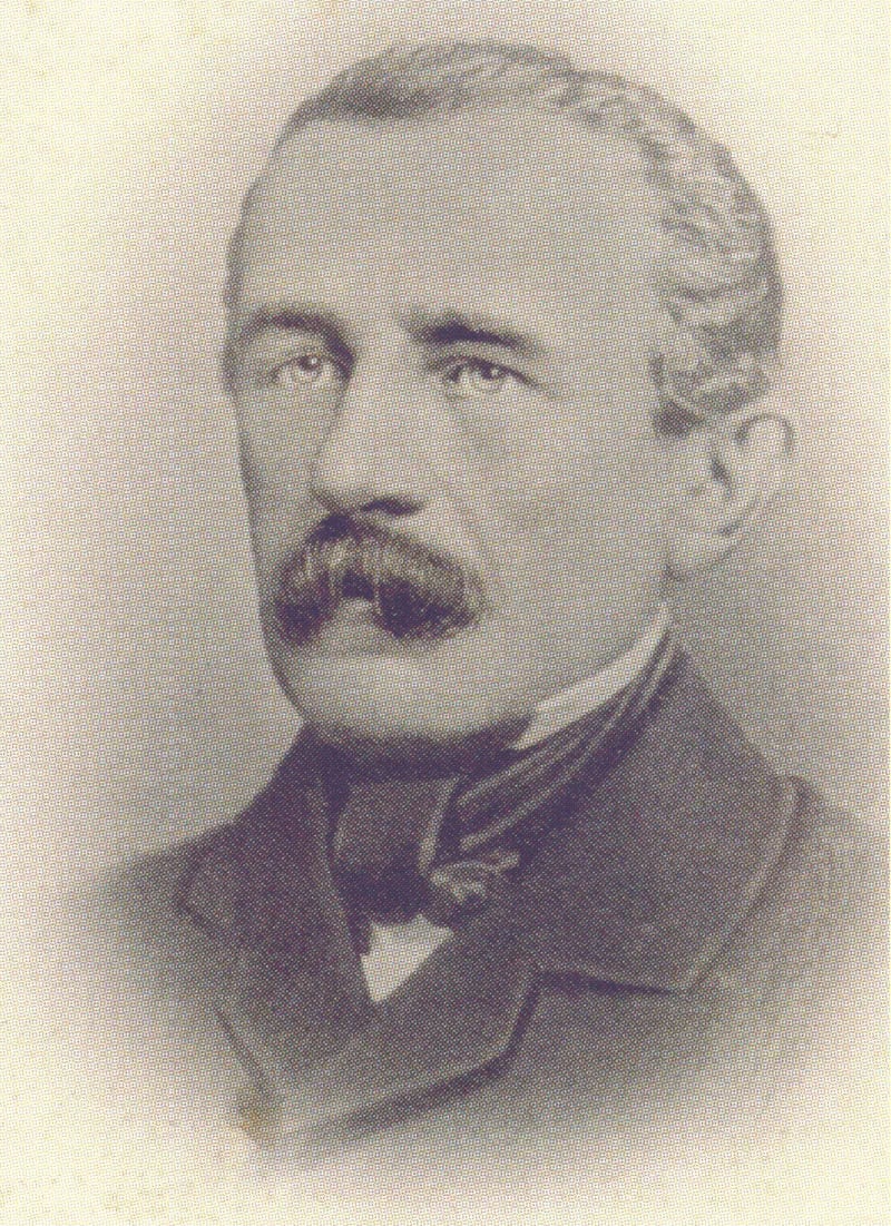 Porträt von Friedrich Dagobert Deetz (1812–1871) – Gedenkseite