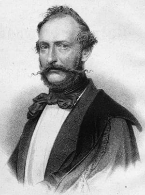 Porträt von Fredéric Armand Strubberg (1806–1889) – Gedenkseite