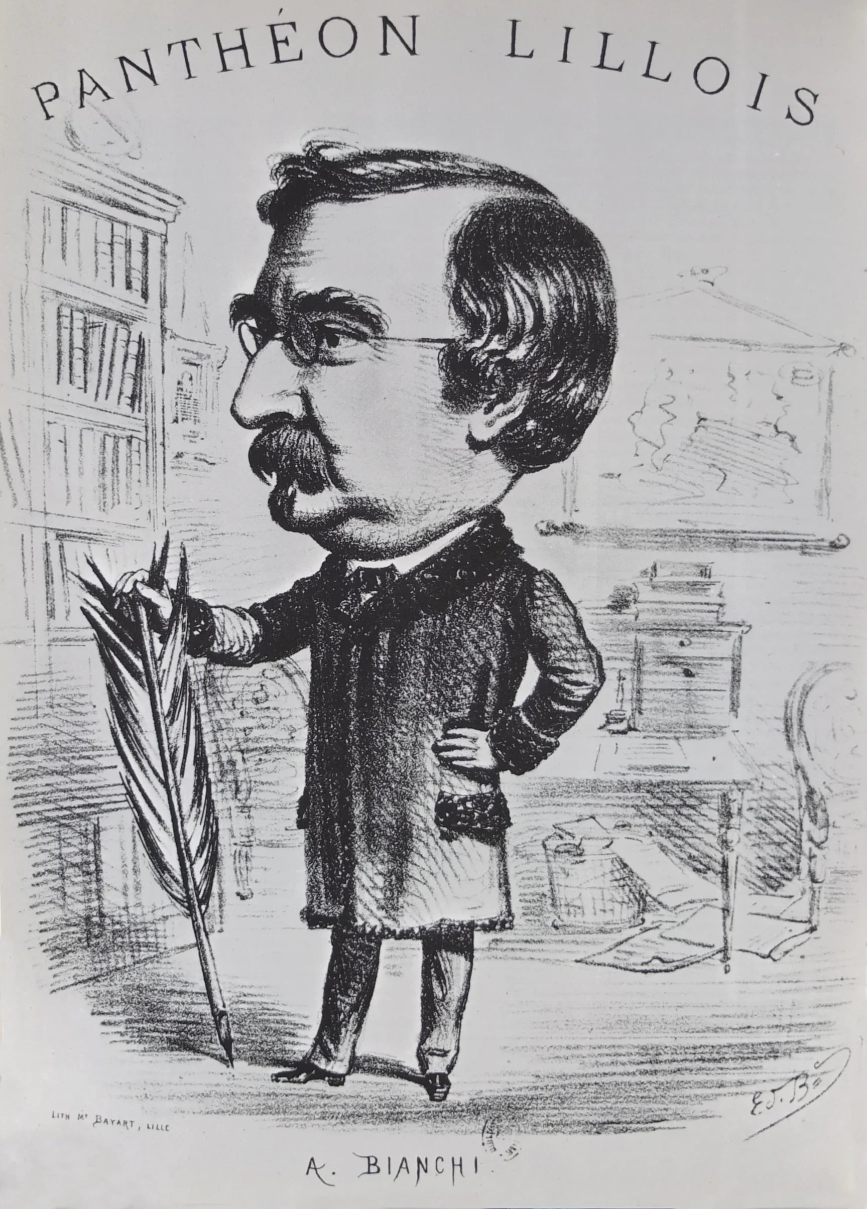 Portrait of Alphonse Bianchi (1816–1871) – memorial page