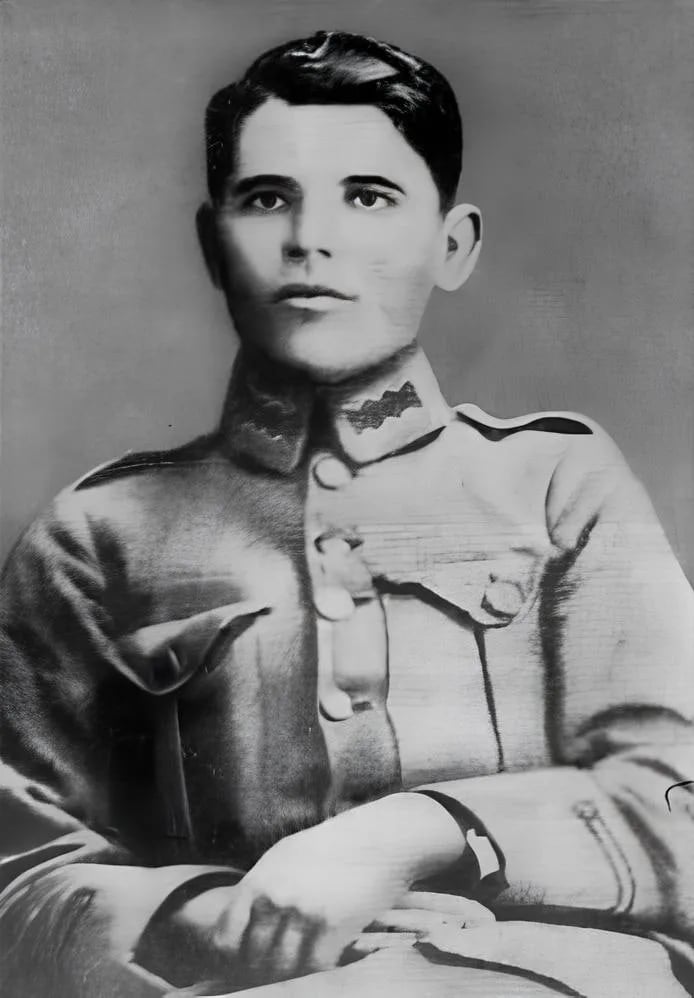 Porträt von Petro Sheremeta (1897–1922) – Gedenkseite