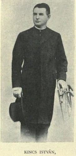 Porträt von István Kincs (1867–1942) – Gedenkseite