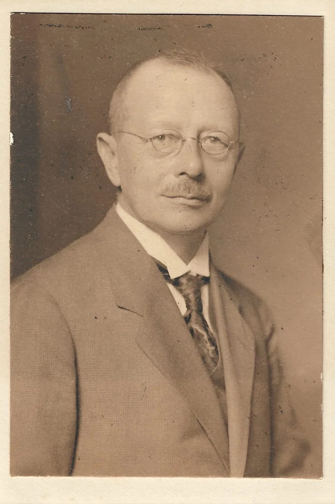 Porträt von Gustav Ferdinand Blick (1861–1931) – Gedenkseite