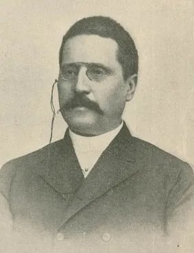 Porträt von Eduardo José Coelho (1835-1913) (1835–1913) – Gedenkseite