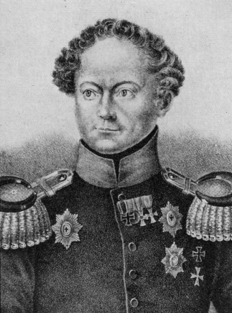 Portrait of Oldwig von Natzmer (1782–1861) – memorial page