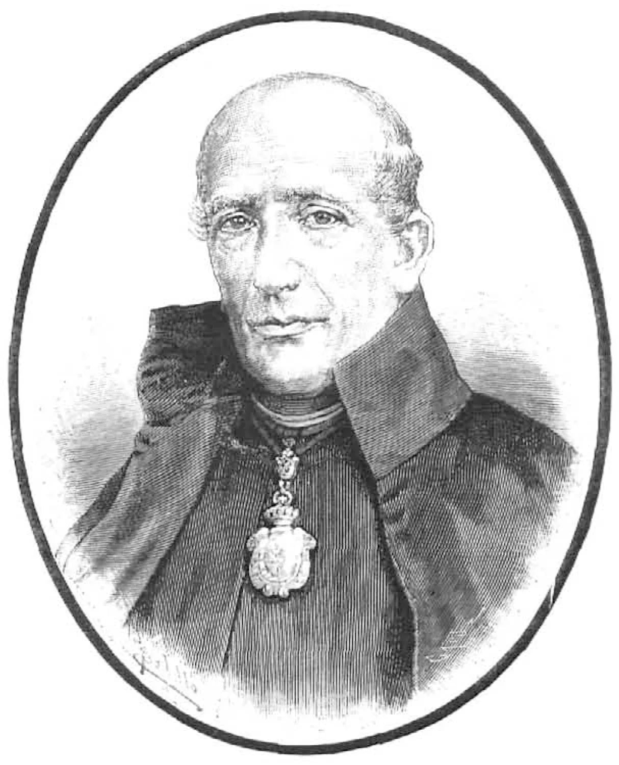 Porträt von Francisco Rodríguez Zapata (1813–1889) – Gedenkseite