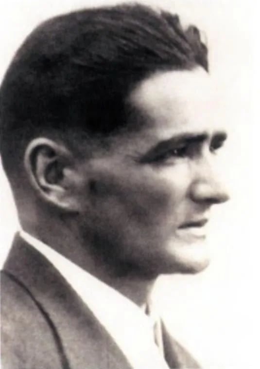 Porträt von Juan Larburu Odriozola (1912–1944) – Gedenkseite