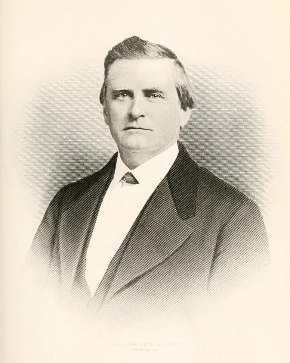 Porträt von Absalom Koiner (1824–1920) – Gedenkseite