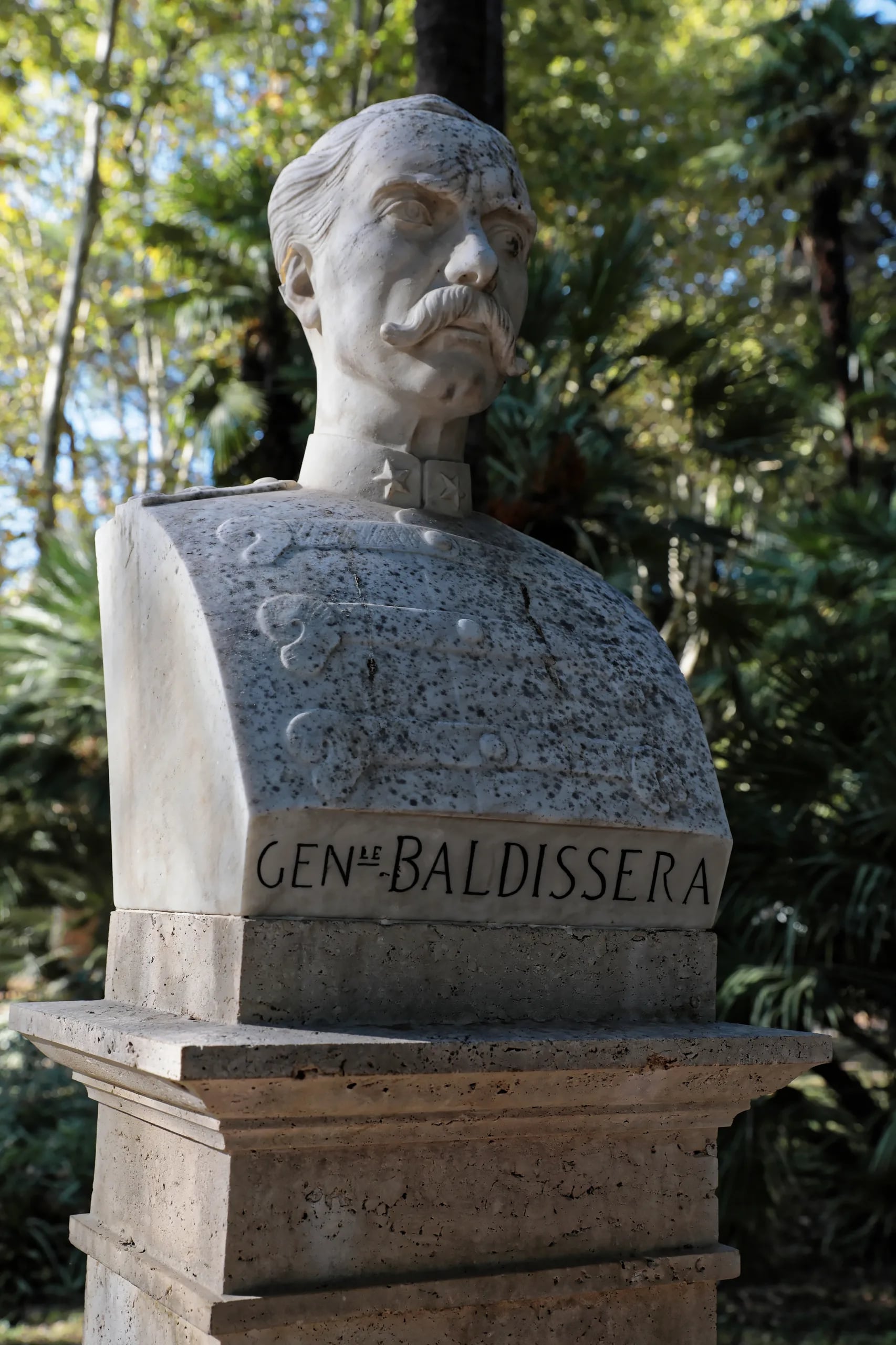 Porträt von Antonio Baldissera (1838–1917) – Gedenkseite