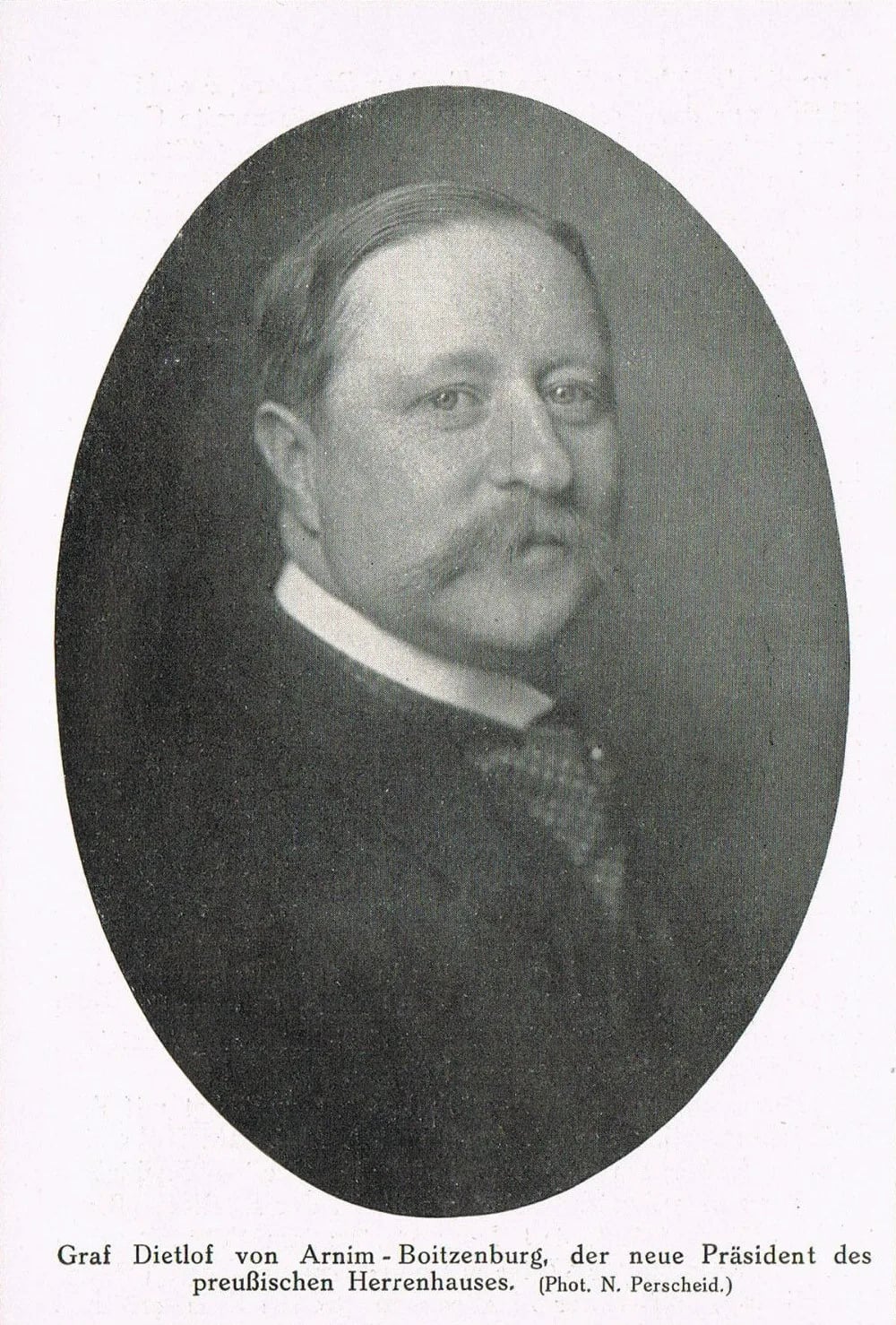 Porträt von Dietlof von Arnim-Boitzenburg (1867–1933) – Gedenkseite