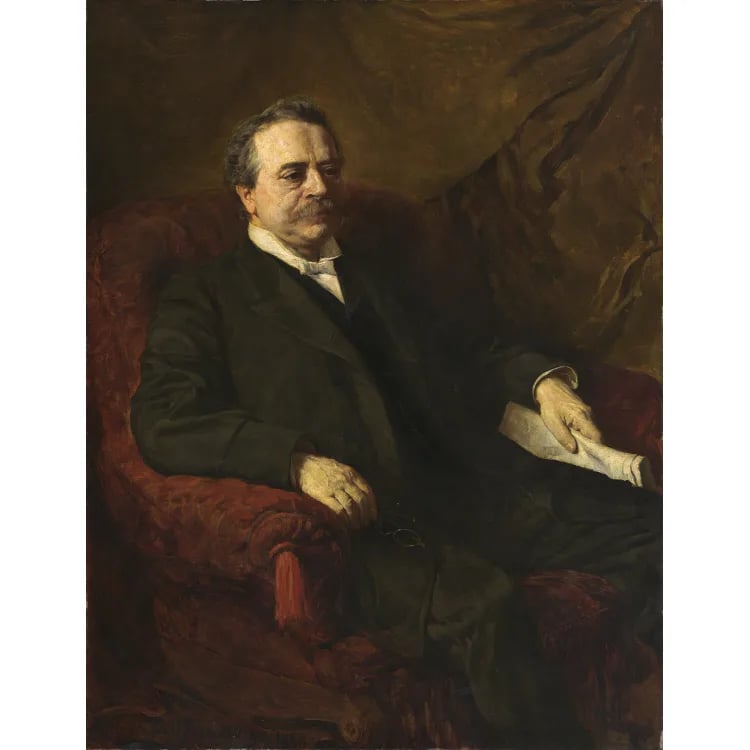 Porträt von Julius Bien (1826–1909) – Gedenkseite