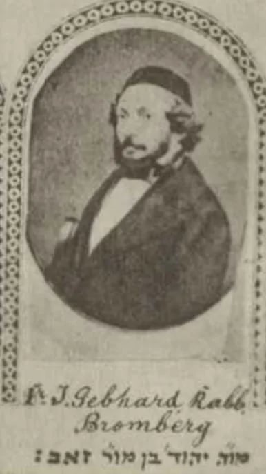 Portrait of Julius Gebhardt (1810–1885) – memorial page