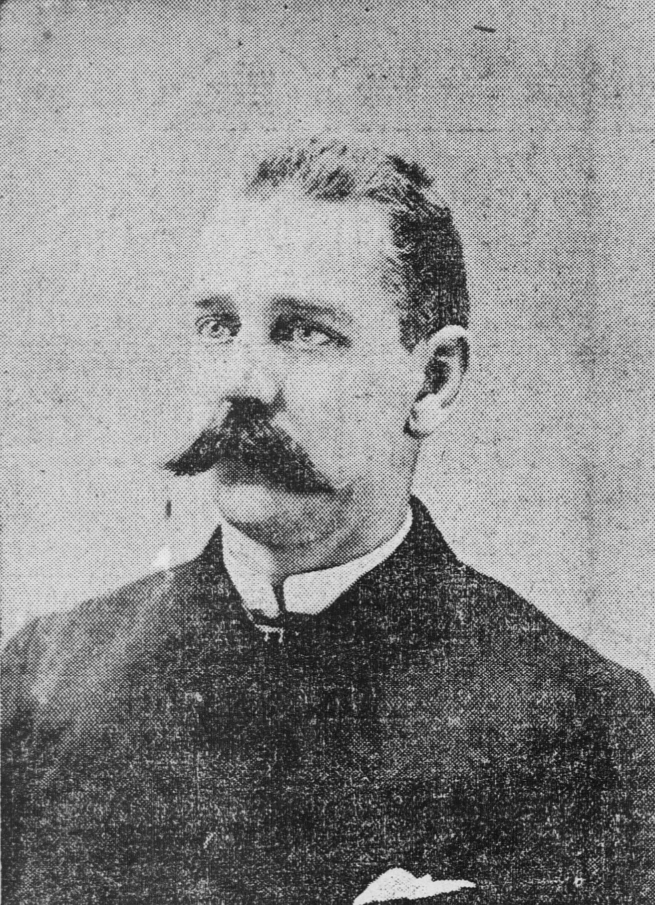 Porträt von Walter Morosco (1846–1901) – Gedenkseite