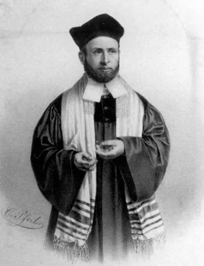 Porträt von Julius Landsberger (1819–1890) – Gedenkseite