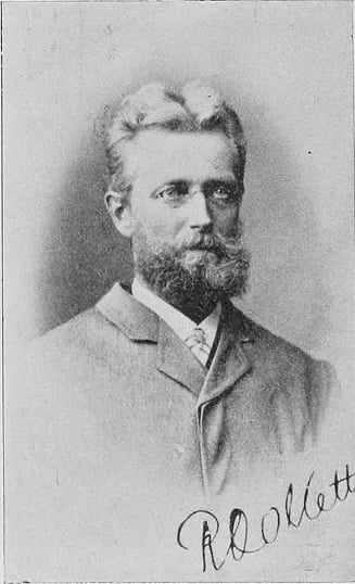 Portrait of Robert Collett (1842–1913) – memorial page