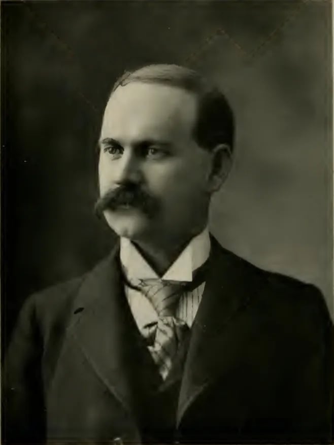 Porträt von John H. Burkholder (1863–1927) – Gedenkseite