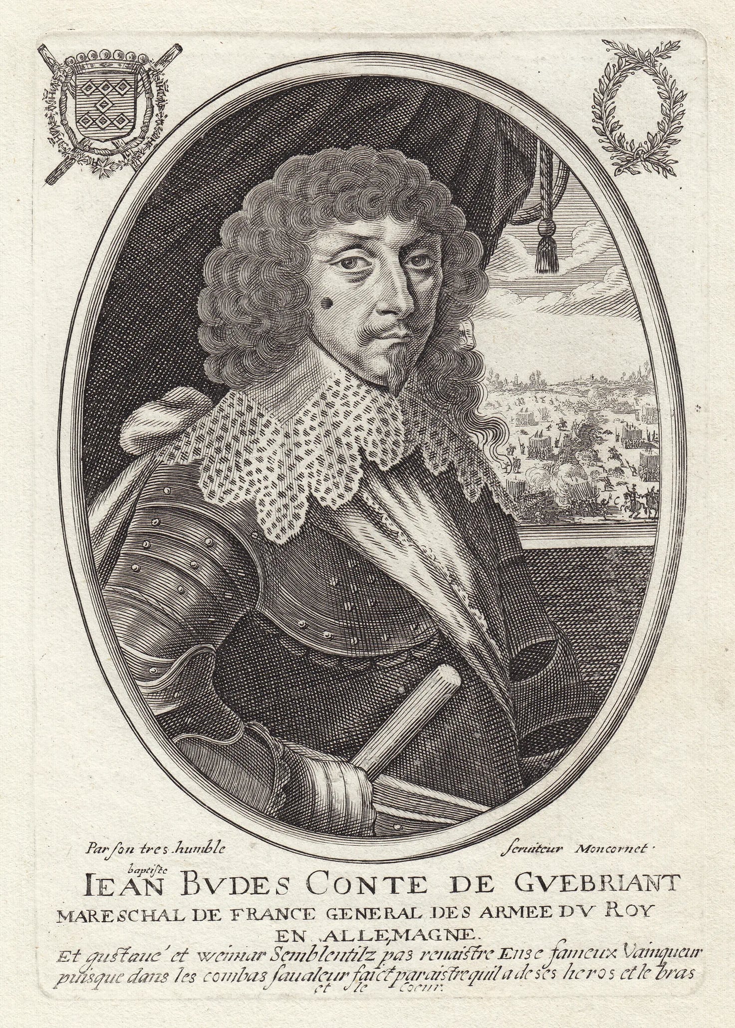 Portrait of Jean Baptiste Budes de Guébriant (1602–1643) – memorial page
