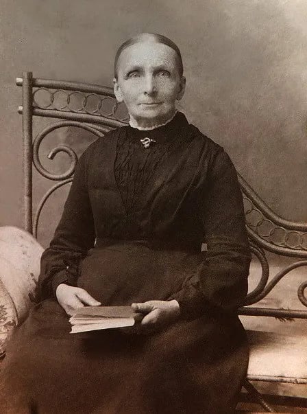 Porträt von Katarina Brita Boding (1840–1910) – Gedenkseite