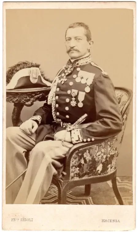 Portrait of Paolo Franzini Tibaldeo (1814–1879) – memorial page