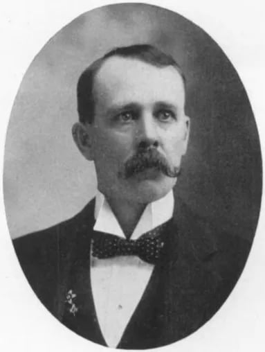 Portrait of James E. Weter (1857–1921) – memorial page