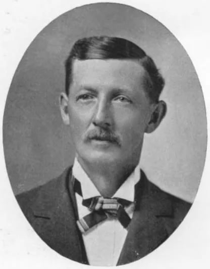 Porträt von Ambrose E. Palmer (1849–1937) – Gedenkseite