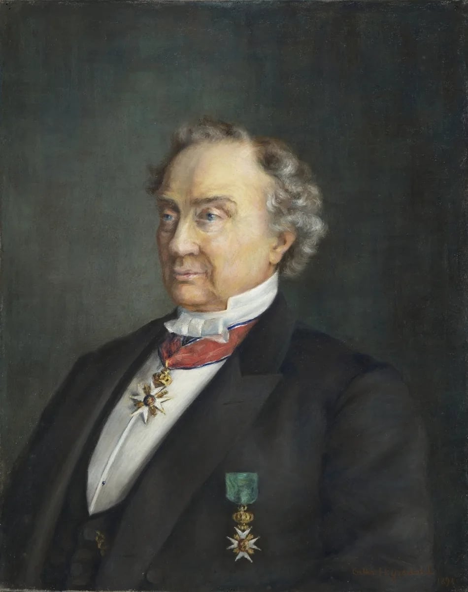 Portrait of Knud Graah (1817–1909) – memorial page