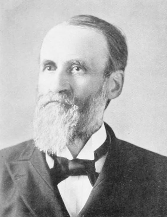 Porträt von Thomas Burr Clement (1834–1920) – Gedenkseite