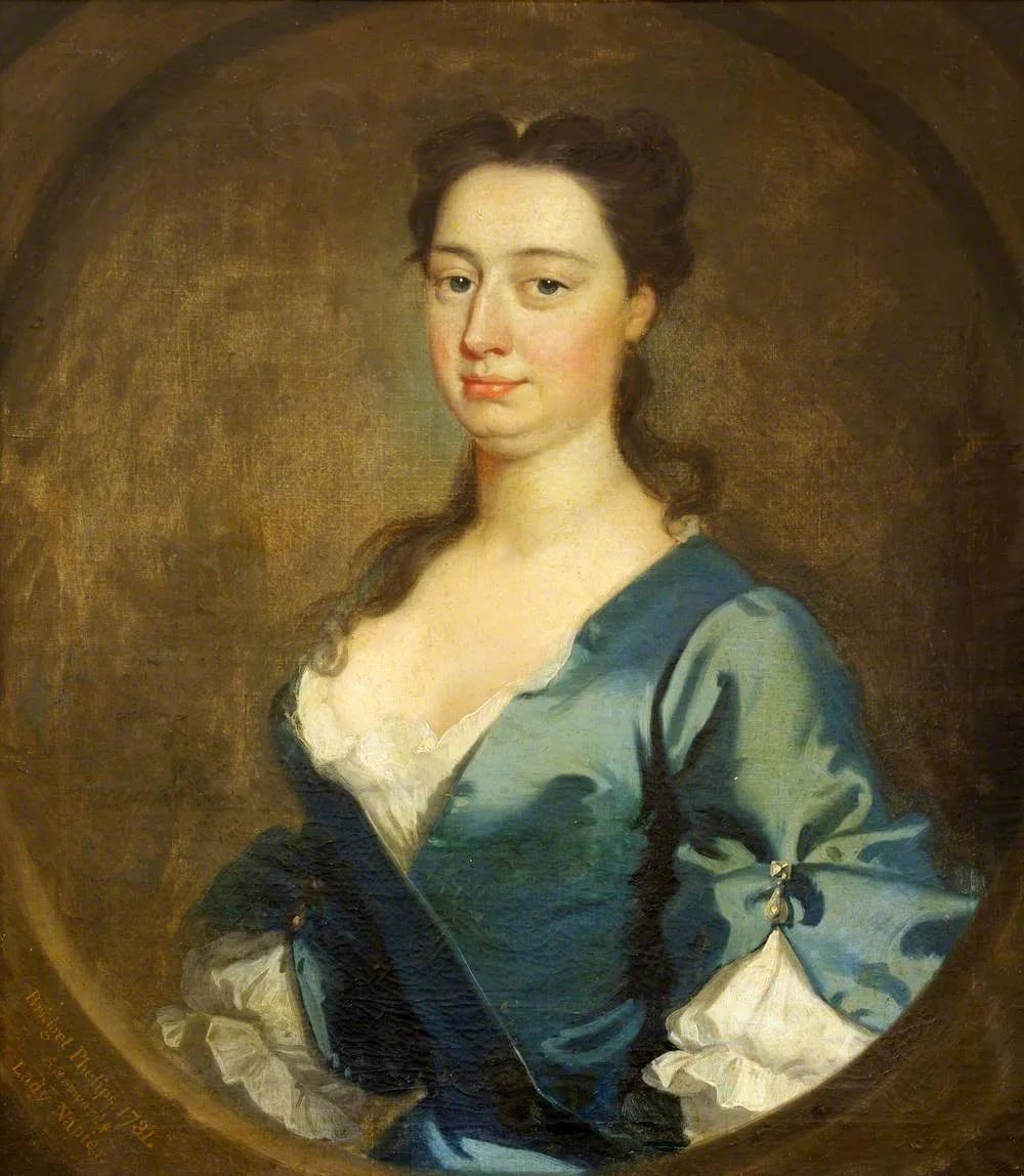 Portrait of Bridget Phelips (1707–1758) – memorial page