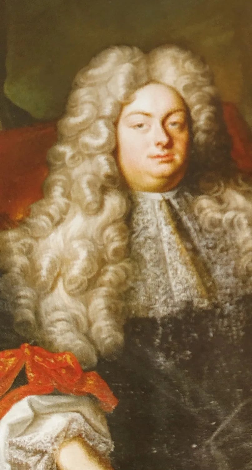 Porträt von Václav Josef Lažanský (1673–1715) – Gedenkseite