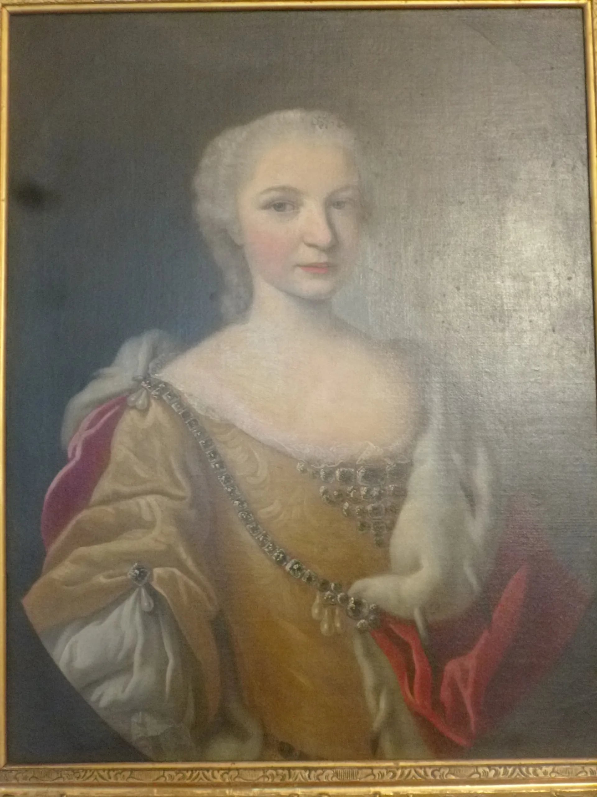 Porträt von Ernestine Theodora von Pfalz-Sulzbach (1697–1775) – Gedenkseite