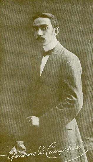 Portrait of Gérasime D. Cangellaris (1890–1925) – memorial page