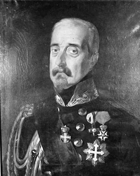 Porträt von Alberto La Marmora (1789–1863) – Gedenkseite