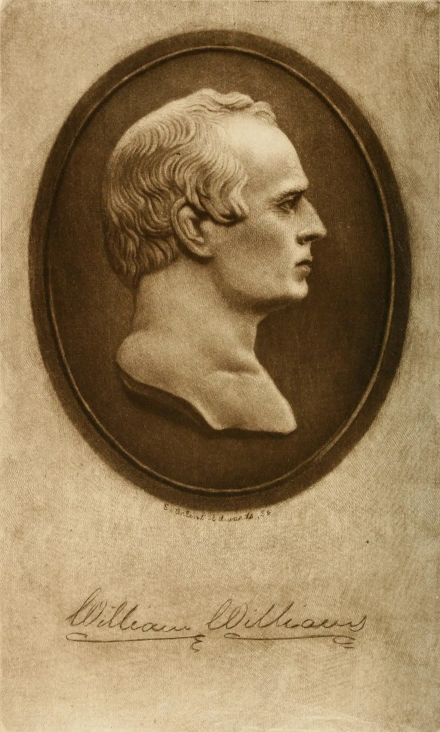 Portrait of William Williams (1787–1850) – memorial page
