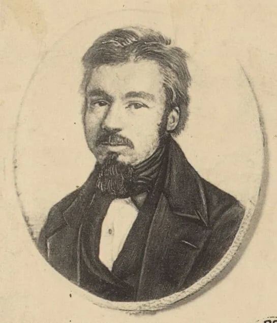 Porträt von Étienne-François Coignet (1798–1866) – Gedenkseite