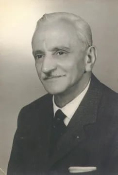 Portrait of Alfredo Sarano (1906–1990) – memorial page