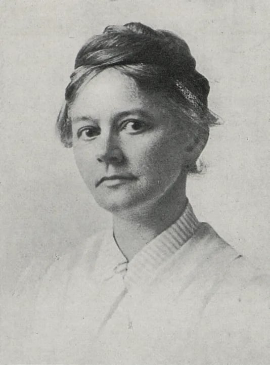Porträt von Clara Vostrovsky Winlow (1871–1963) – Gedenkseite